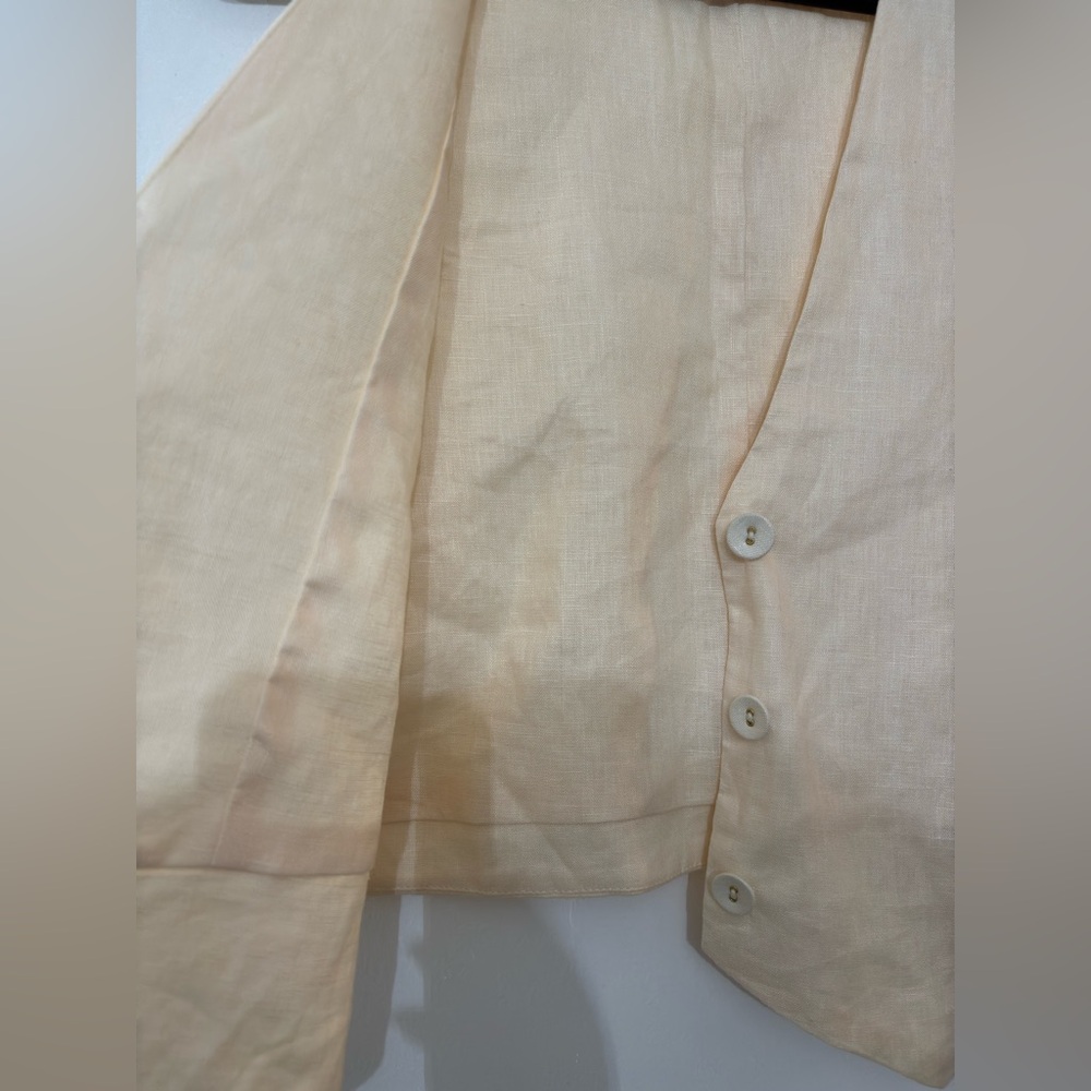 DISSH Cream Button-Up Vest Top - Picture 3 of 6